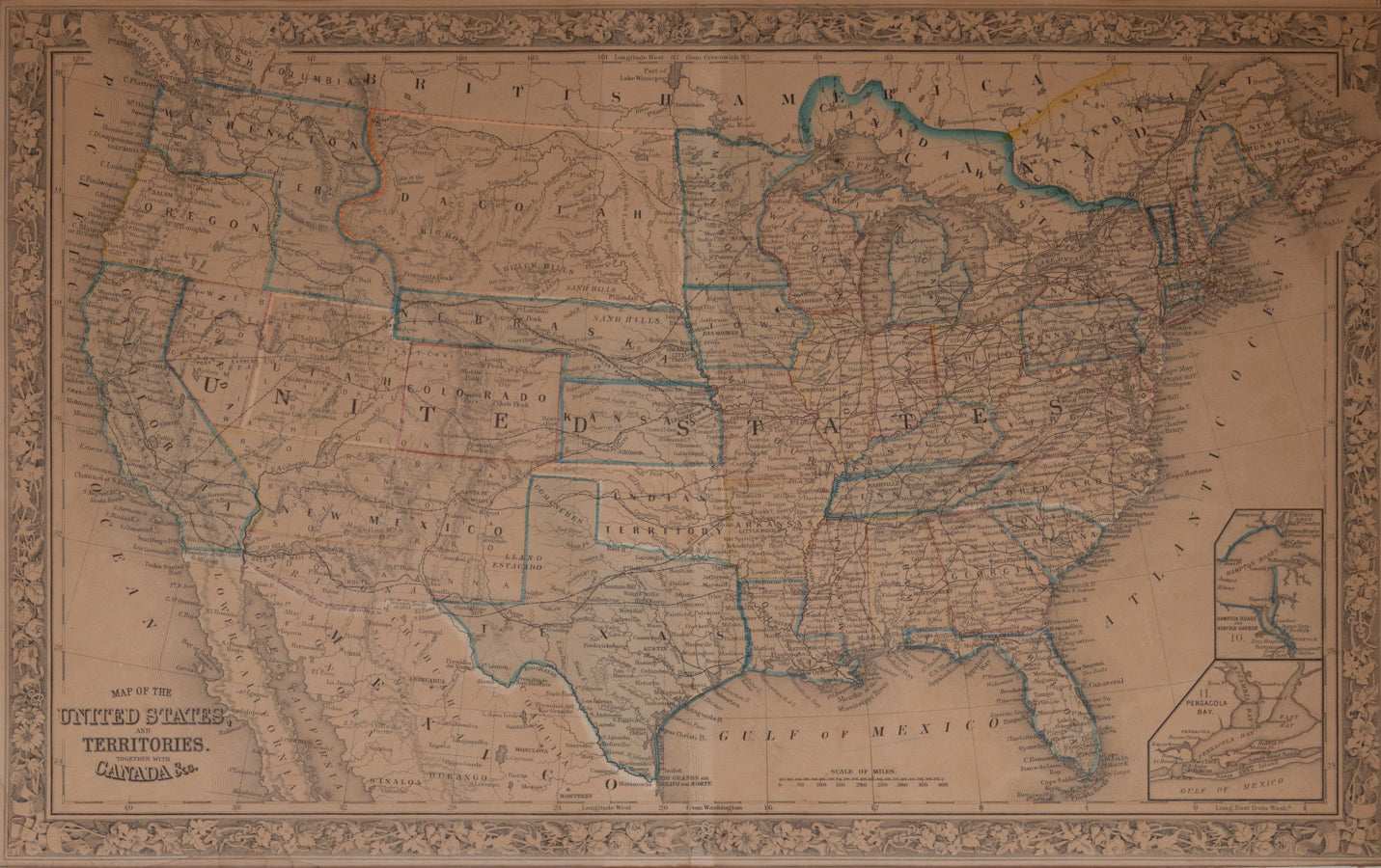 United States Antique Maps, Rare Maps, Charts and Atlases, and Old World Maps