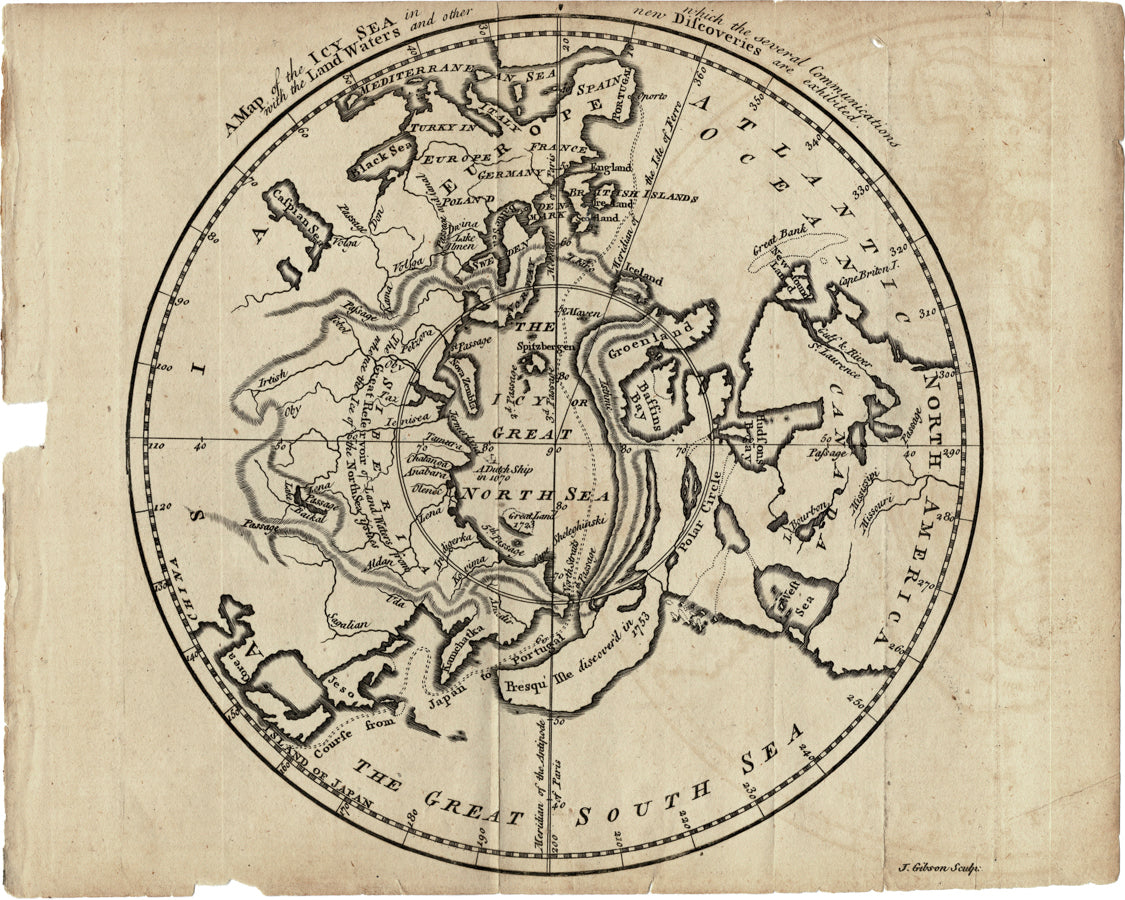Arctic & Antarctica Antique Maps, Rare Maps, Charts and Atlases, and Old World Maps