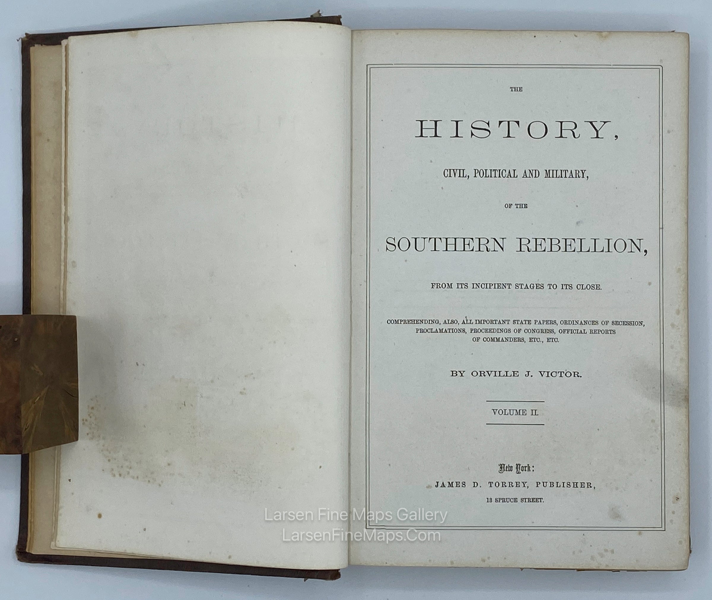 Colton's United States Showing the Military Stations, Forts & c., Orville J. Victor, Example-12
