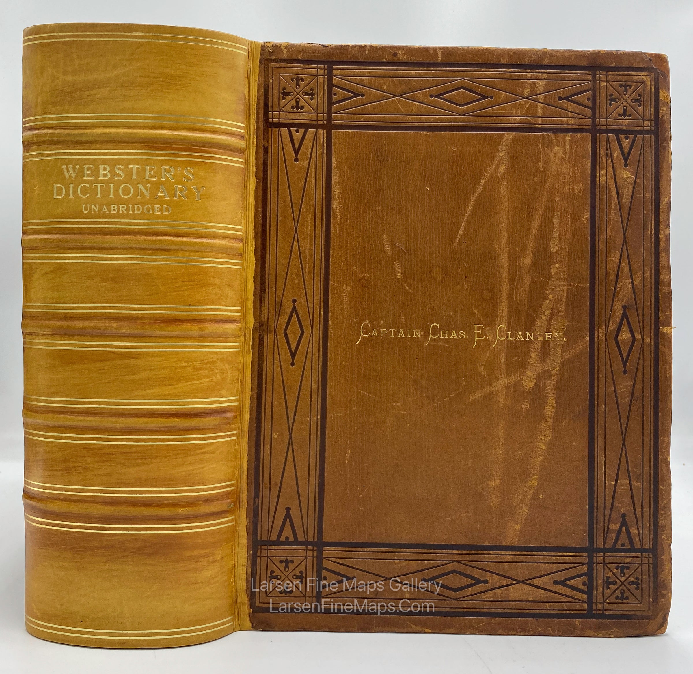 Antique American Dictionary, Noah Webster, LL.D. G. & C. Merriam, State Street, Springfield, Mass., 1878, Example-7