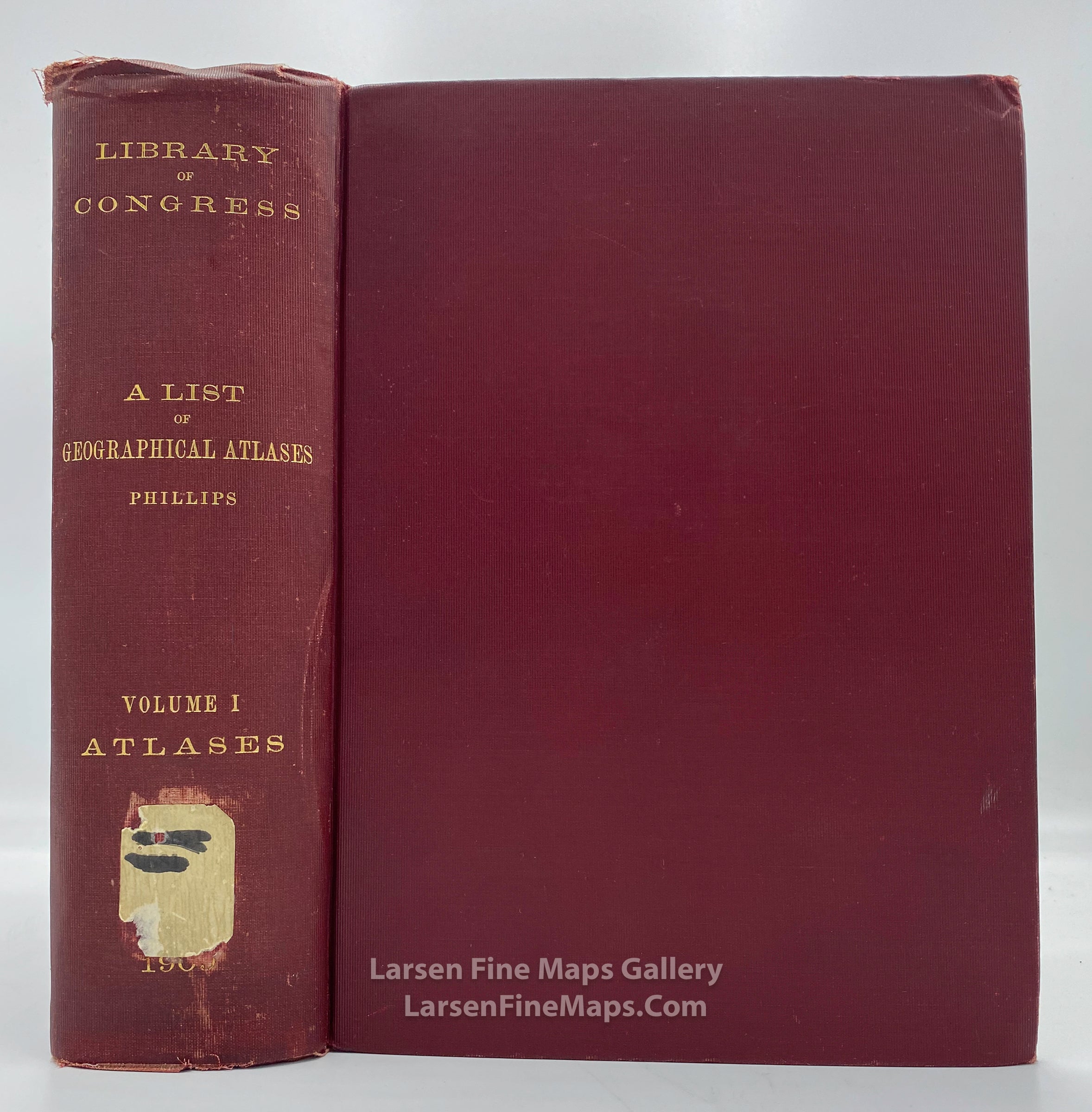 List of Geographical Atlases in The Library of Congress, Philip Lee Phillips, example-5