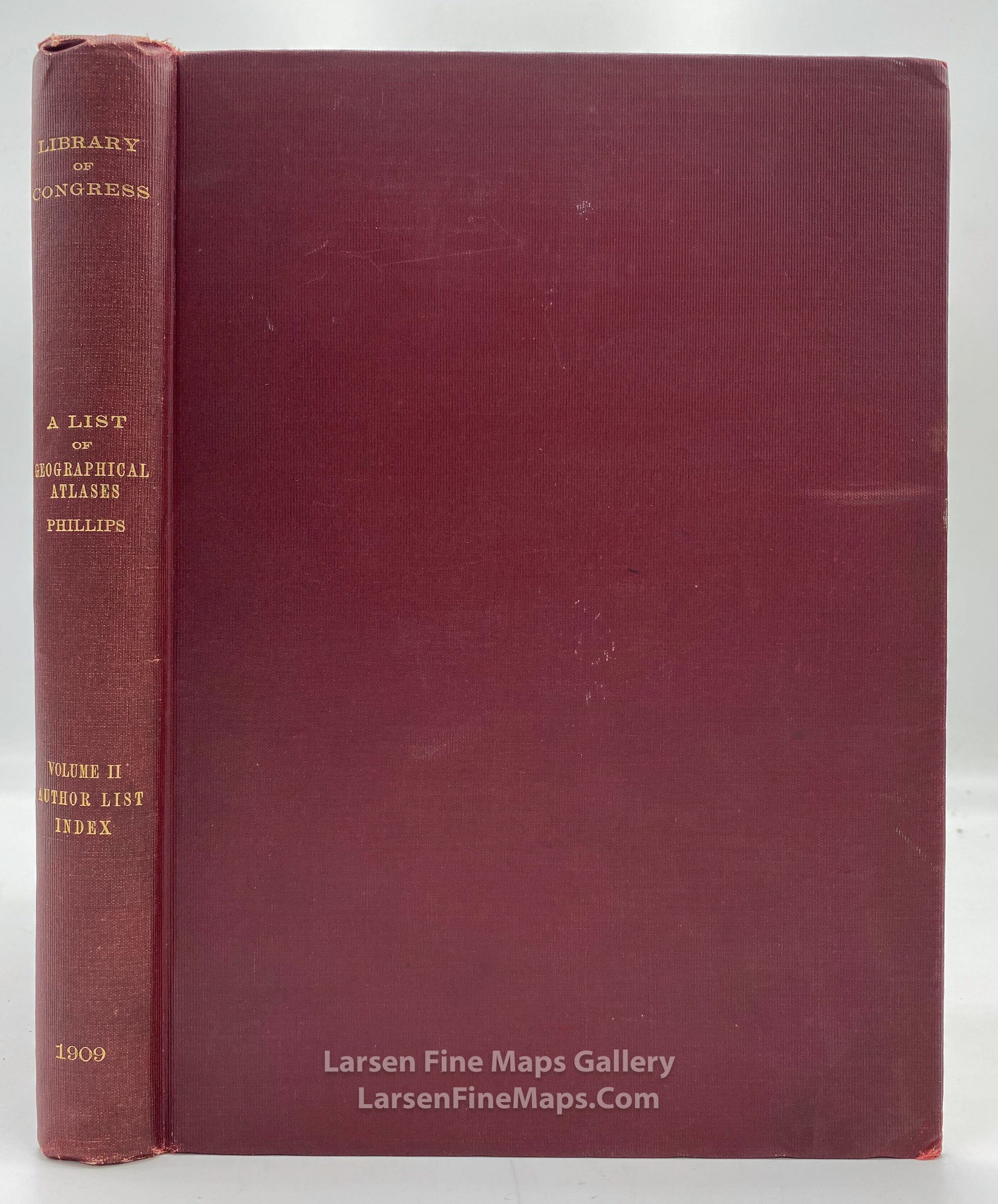 List of Geographical Atlases in The Library of Congress, Philip Lee Phillips, example-6