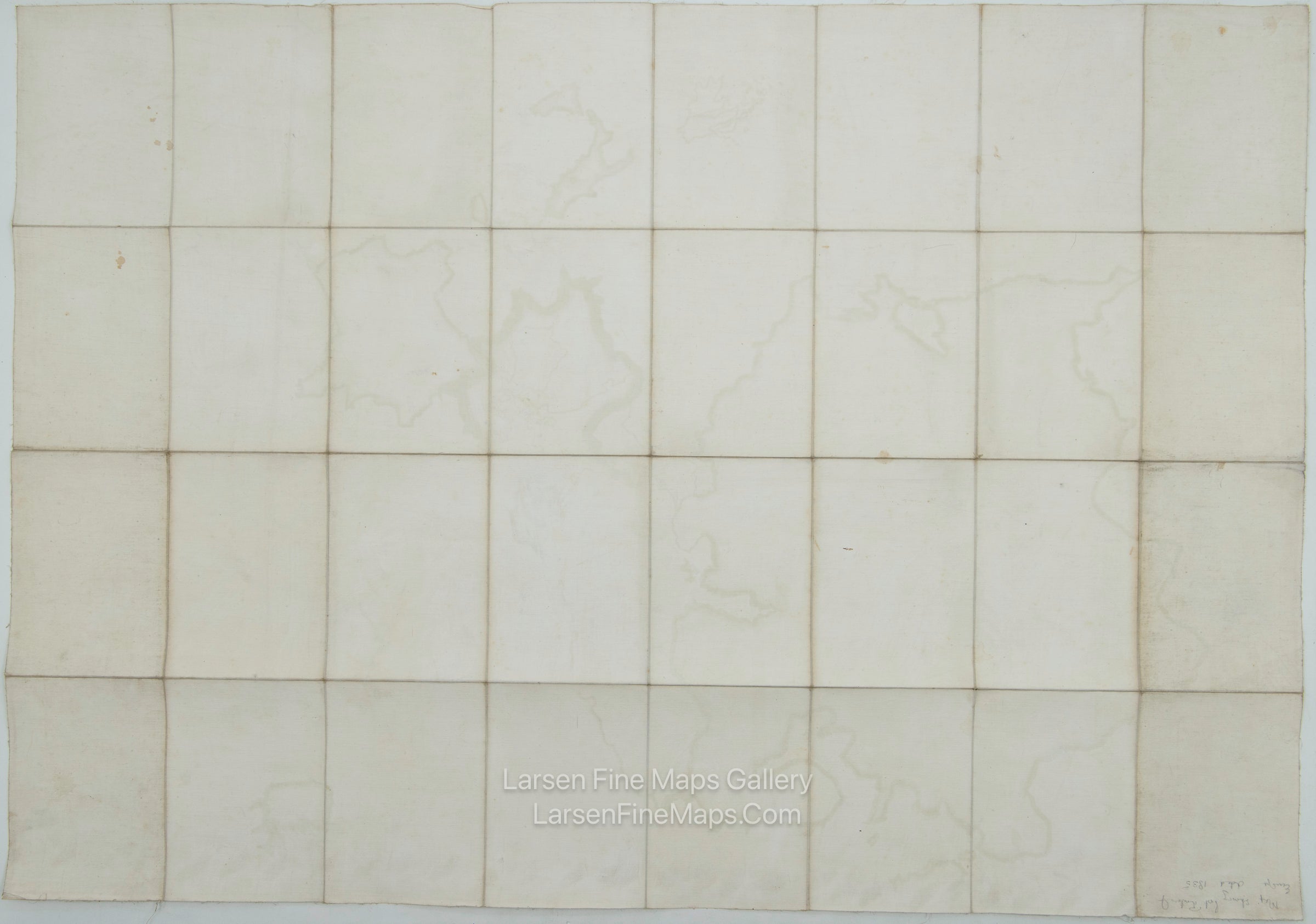 Carte Generale de toutes les Routes de Postes D'Europe, Charles Picquet, details
