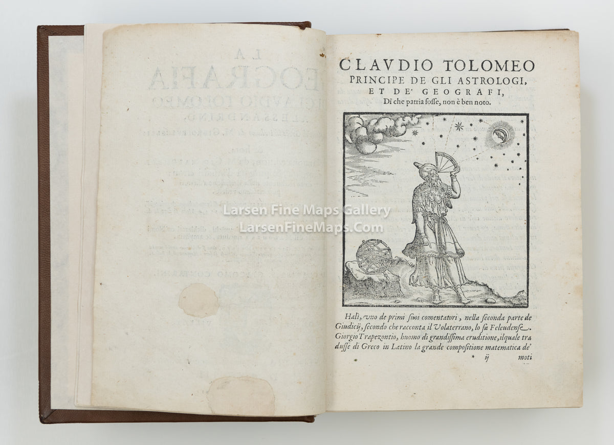 La Geografia di Claudio Tolomeo Alessandrino, Gia tradotta di Greco in Italiano da Giero. Russcelli: