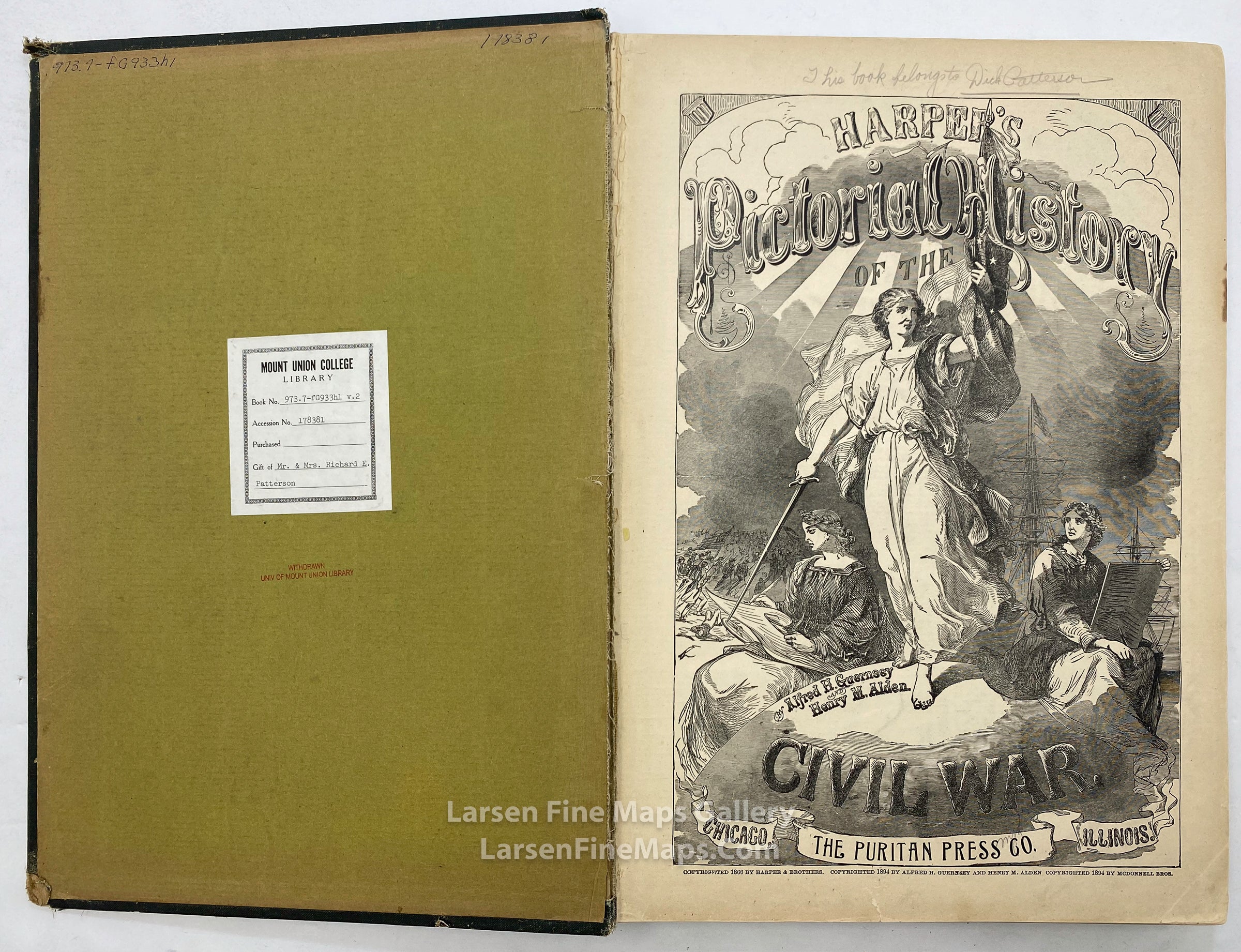 Harper's Pictorial History of The Civil War, Alfred H. Guernsey, Henry M. Alden, example-2