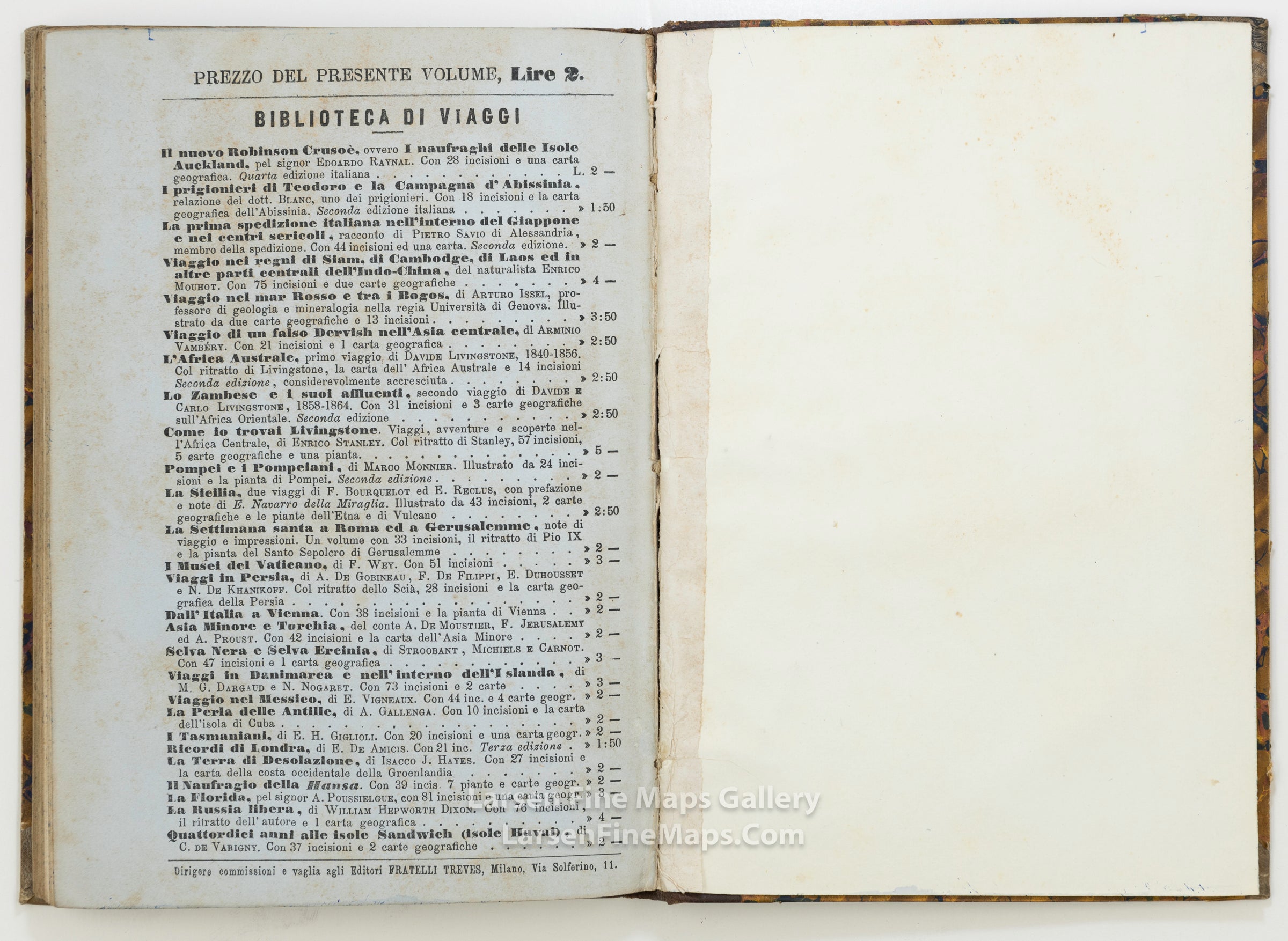 Quattordici anni alle Isole Sandwich (Isole Havai), Varigny, Charles Victor Crosnier de, Fratelli Treves, example-8