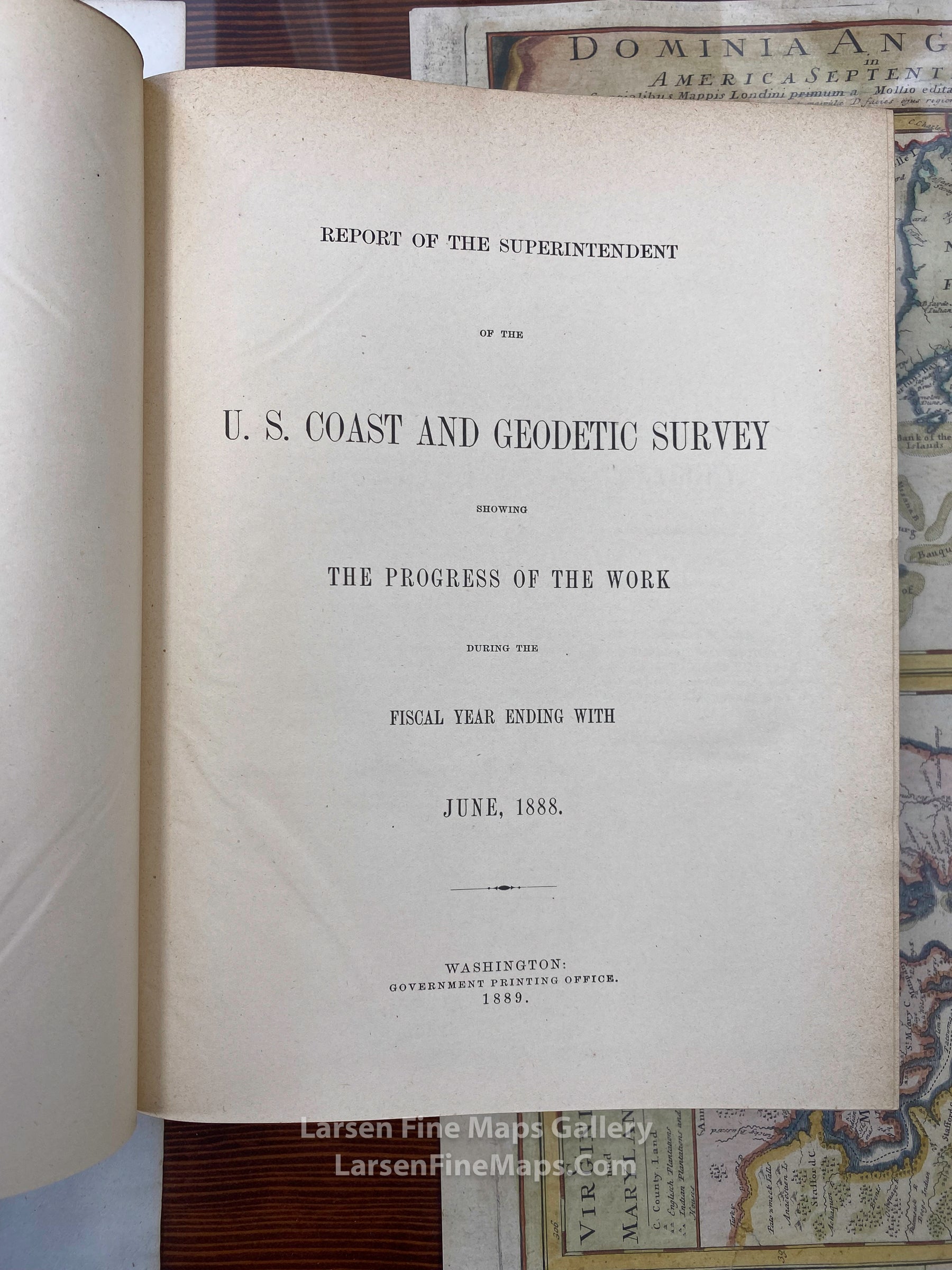 Report of The Superintendent of the U.S. Coast and Geodetic Survey Showing The Progress of The Work During The Fiscal Year Ending With June, 1888, example-2