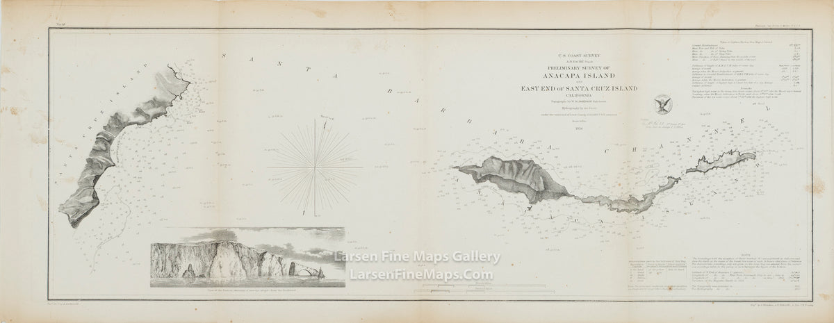 Preliminary Survey of Anacapa Island and East End of Santa Cruz Island California