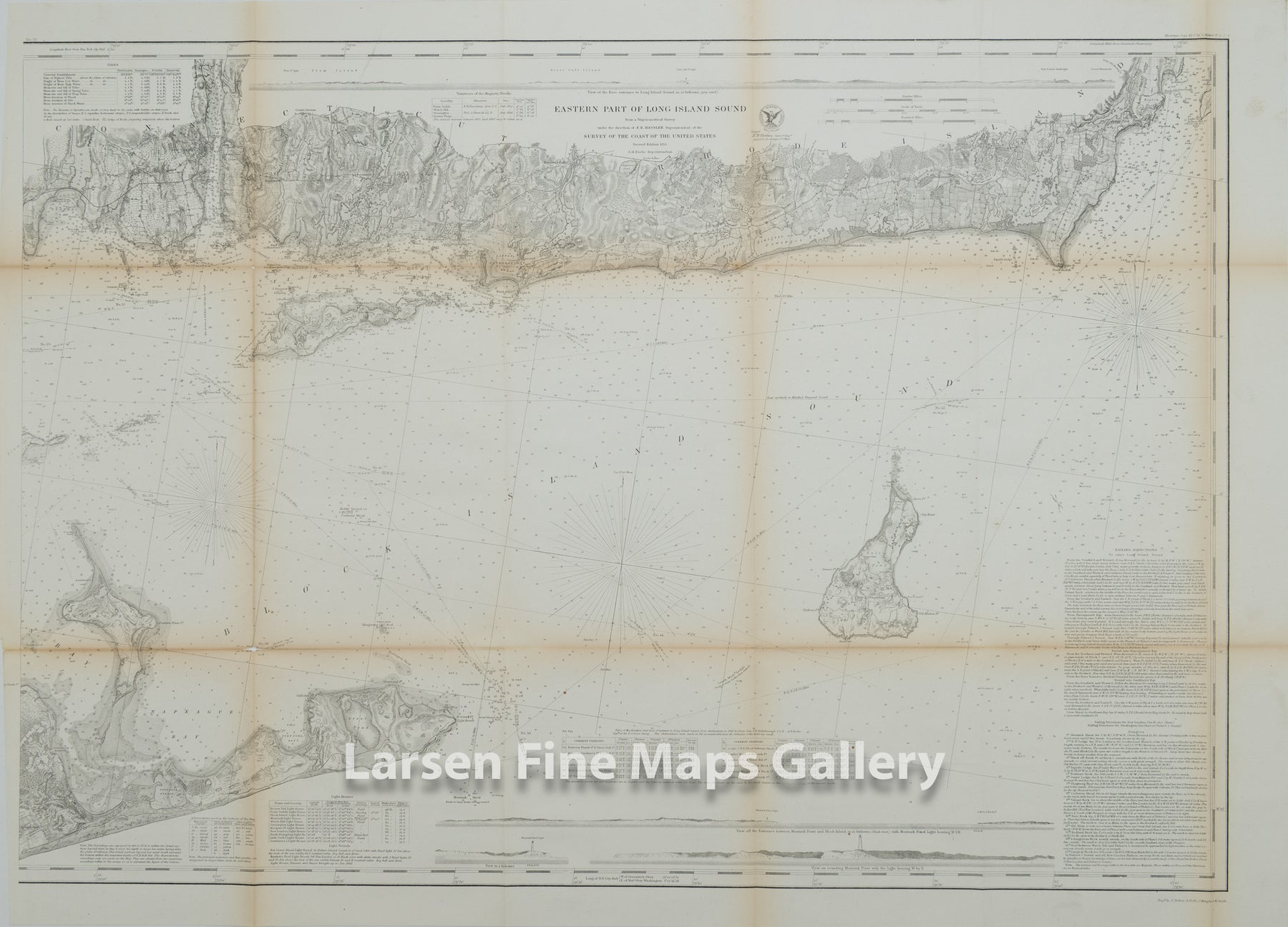 Eastern Part of Long Island Sound U.S. Coast Survey
