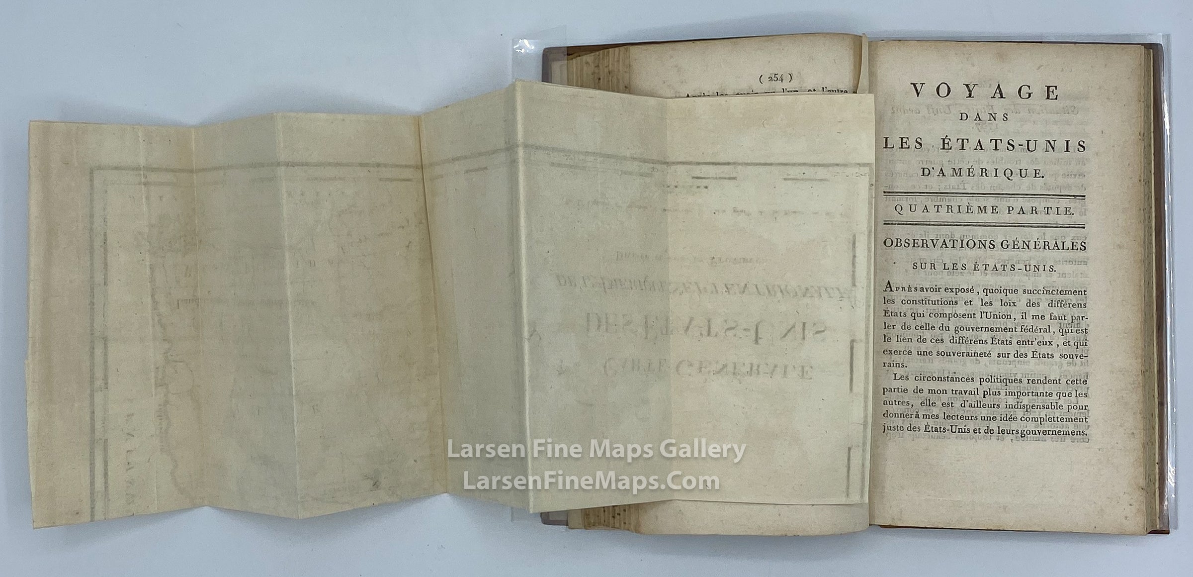 Voyage dans les États-Unis d'Amerique, Eight Volumes with Maps, La Rochefoucauld-Liancourt, example-2