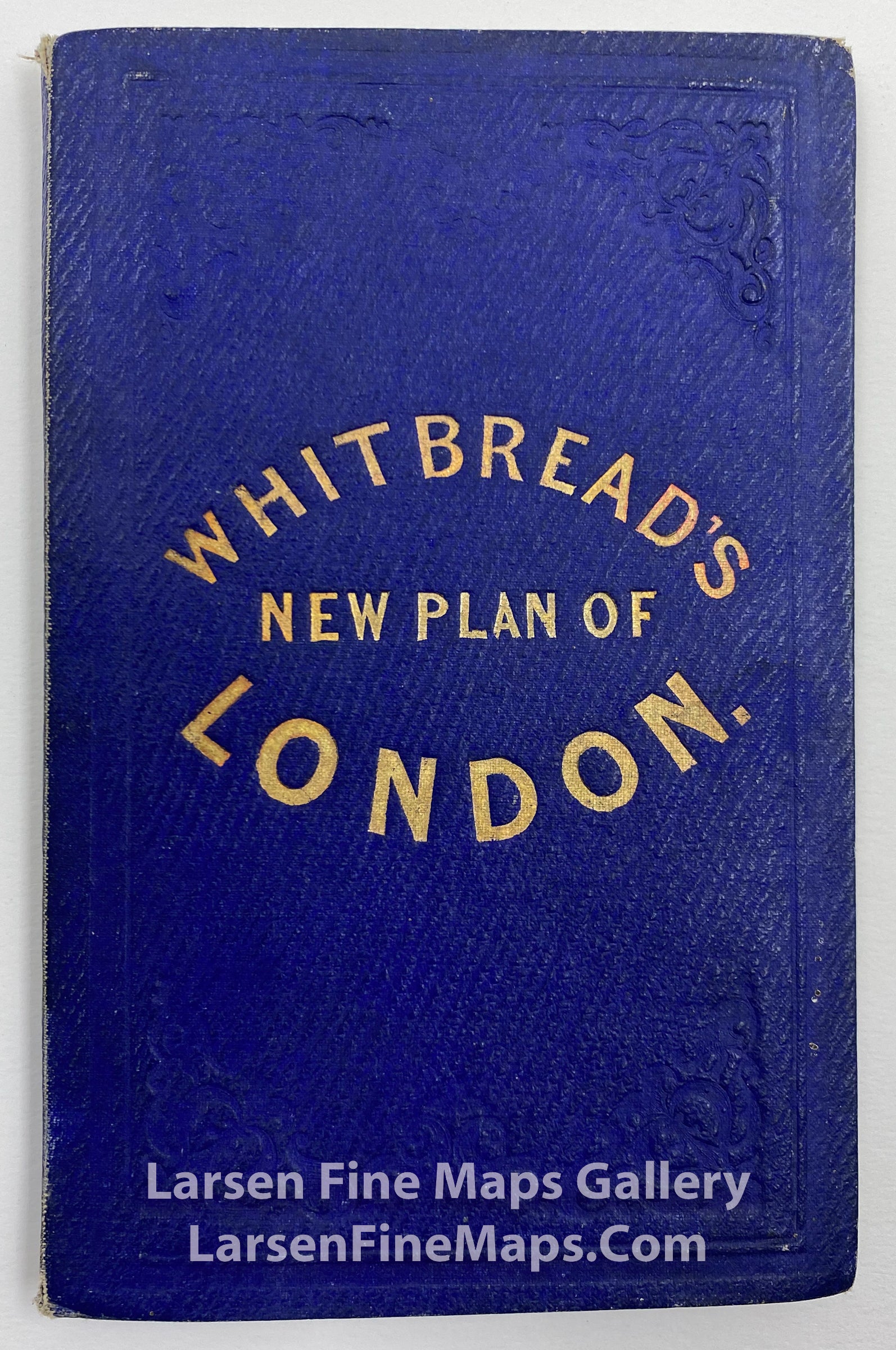 Whitbread's New Plan of London Drawn from Authentic Surveys, example-1