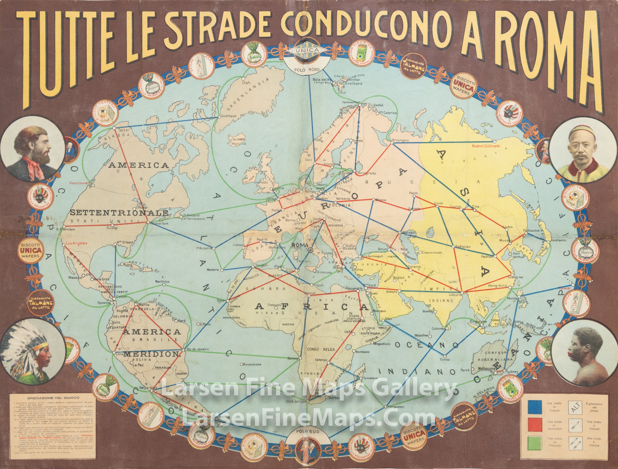 Tutte Le Strade Conducono a Roma, "Chocolate Firm/Factory Talmone-Unica
Michele Talmone"