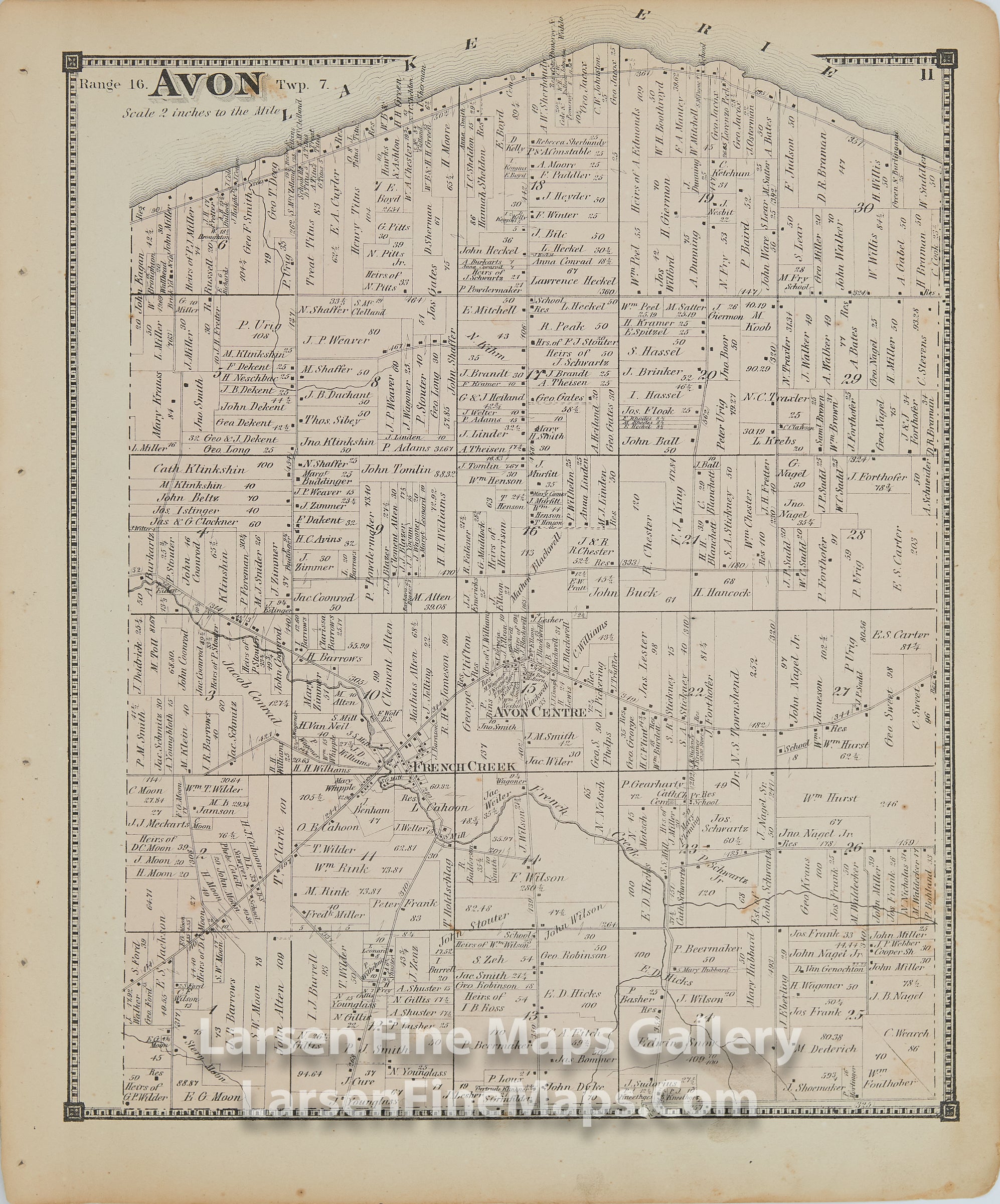 Avon Township, Lorain County, OhioTitus, Simmons & Titus, PhiladelphiaD.J. Lake, C.E.