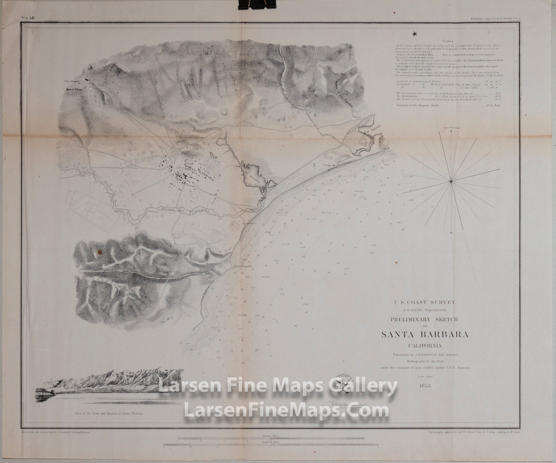 Preliminary Sketch of Santa Barbara California