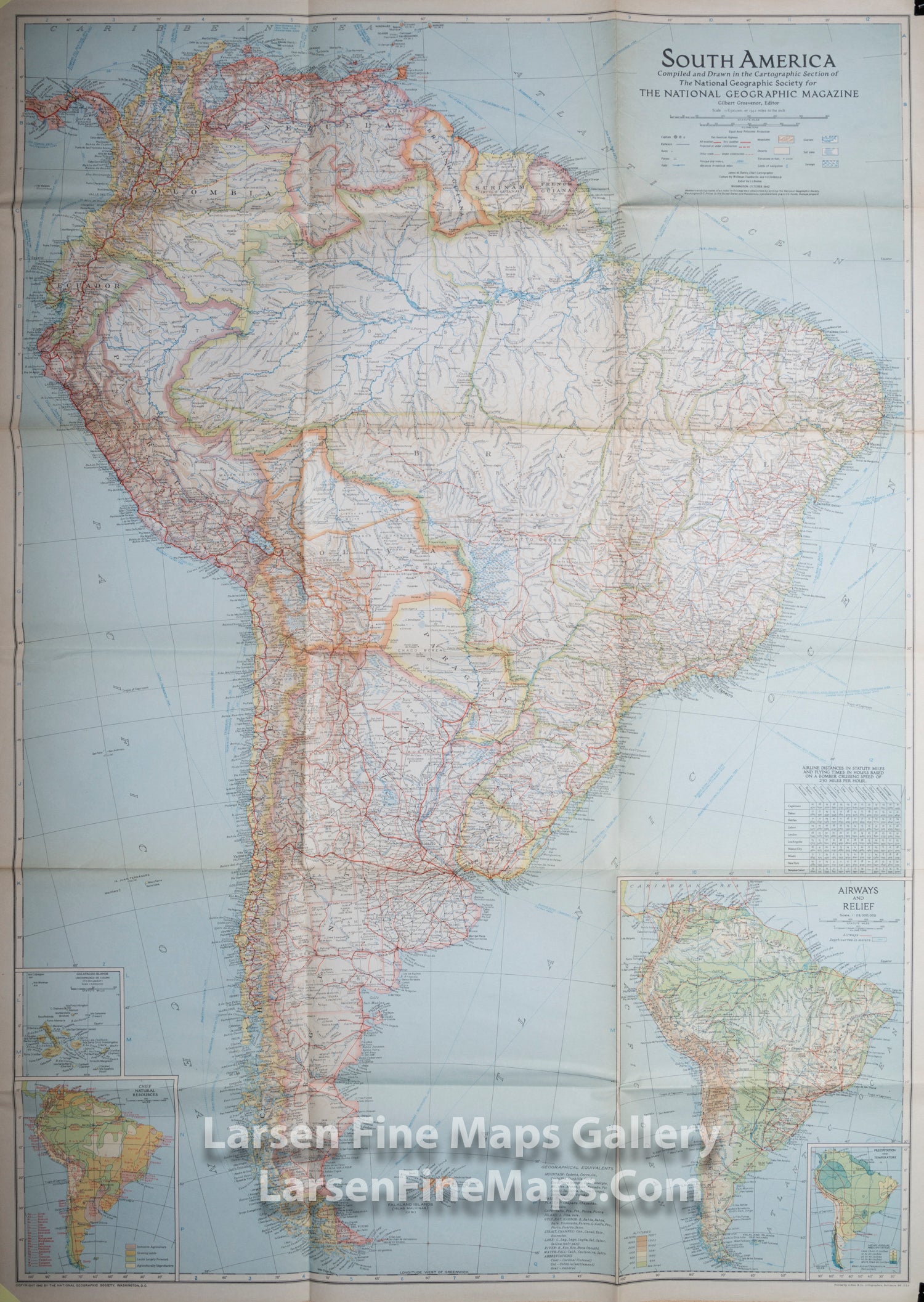South America, National Geographic