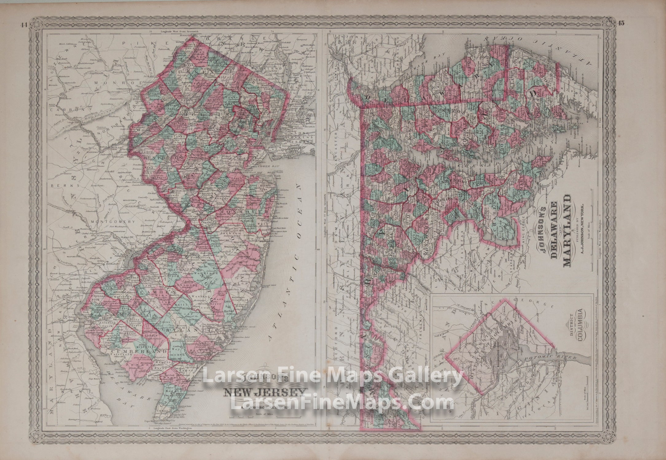 Johnson's New Jersey, Johnson's Delaware and Maryland A.J. Johnson