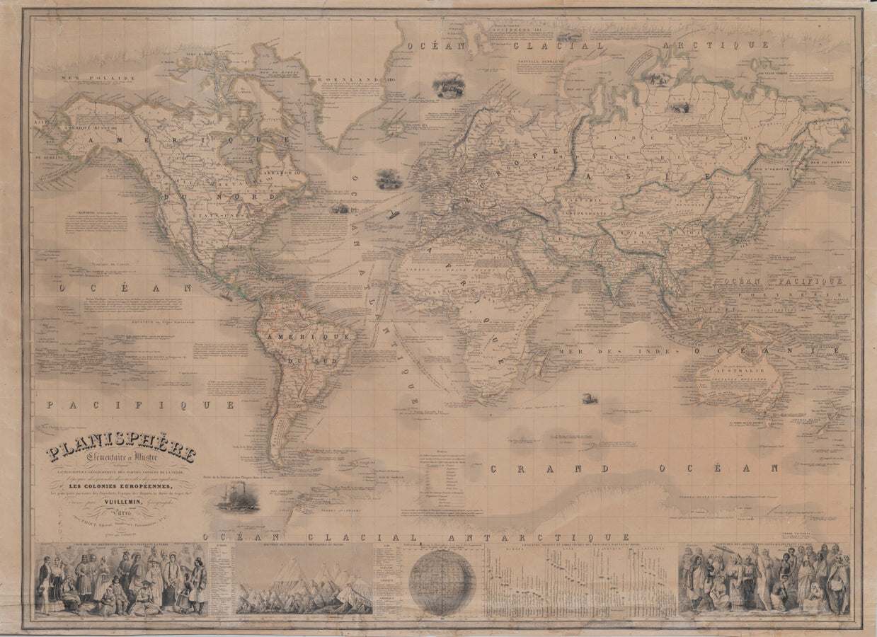 World Antique Maps, Rare Maps, Charts and Atlases, and Old World Maps