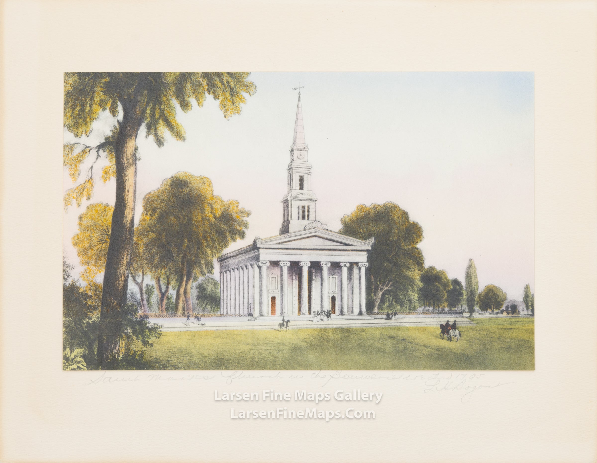 Saint Mark’s Church in the Bowerie 1795, Bogort, L.H.