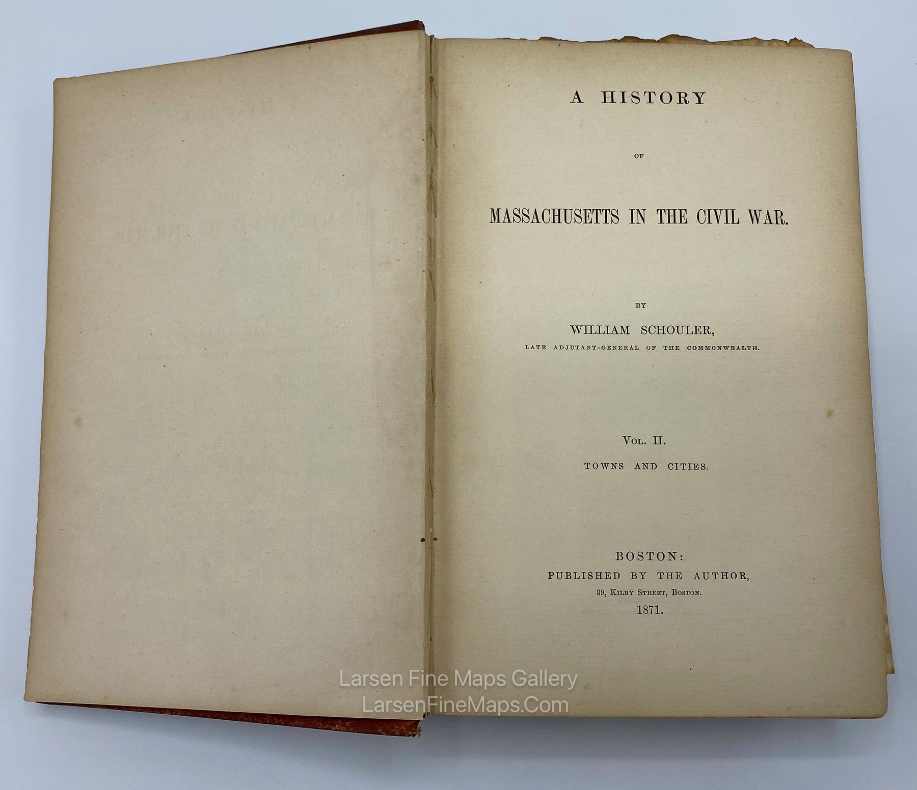 A History of Massachusetts in The Civil War, Vol. II, Towns and Cities, William Schouler, Example-3