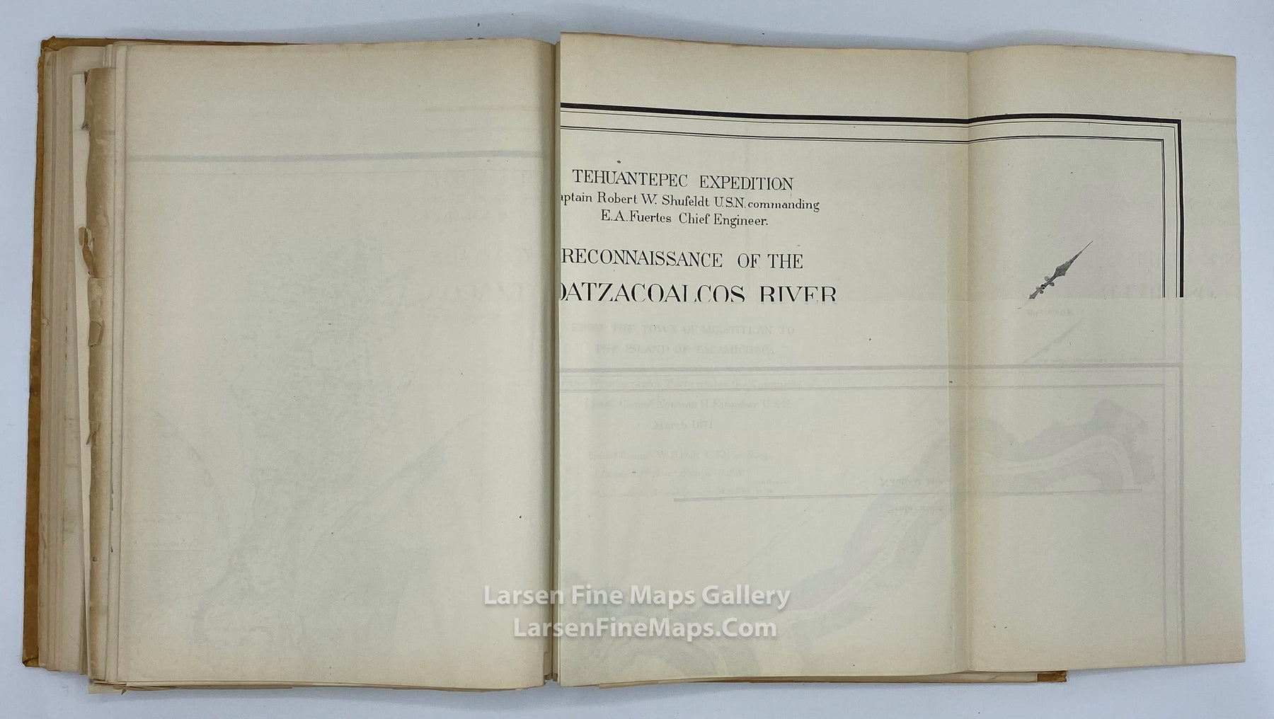 Reports of Explorations and Surveys, to ascertain The Practicability of a Ship-Canal between The Atlantic and Pacific Oceans, by the way of The Isthmus of Tehuantepec, Robert W. Shufeldt, Captain United States Navy, example-4