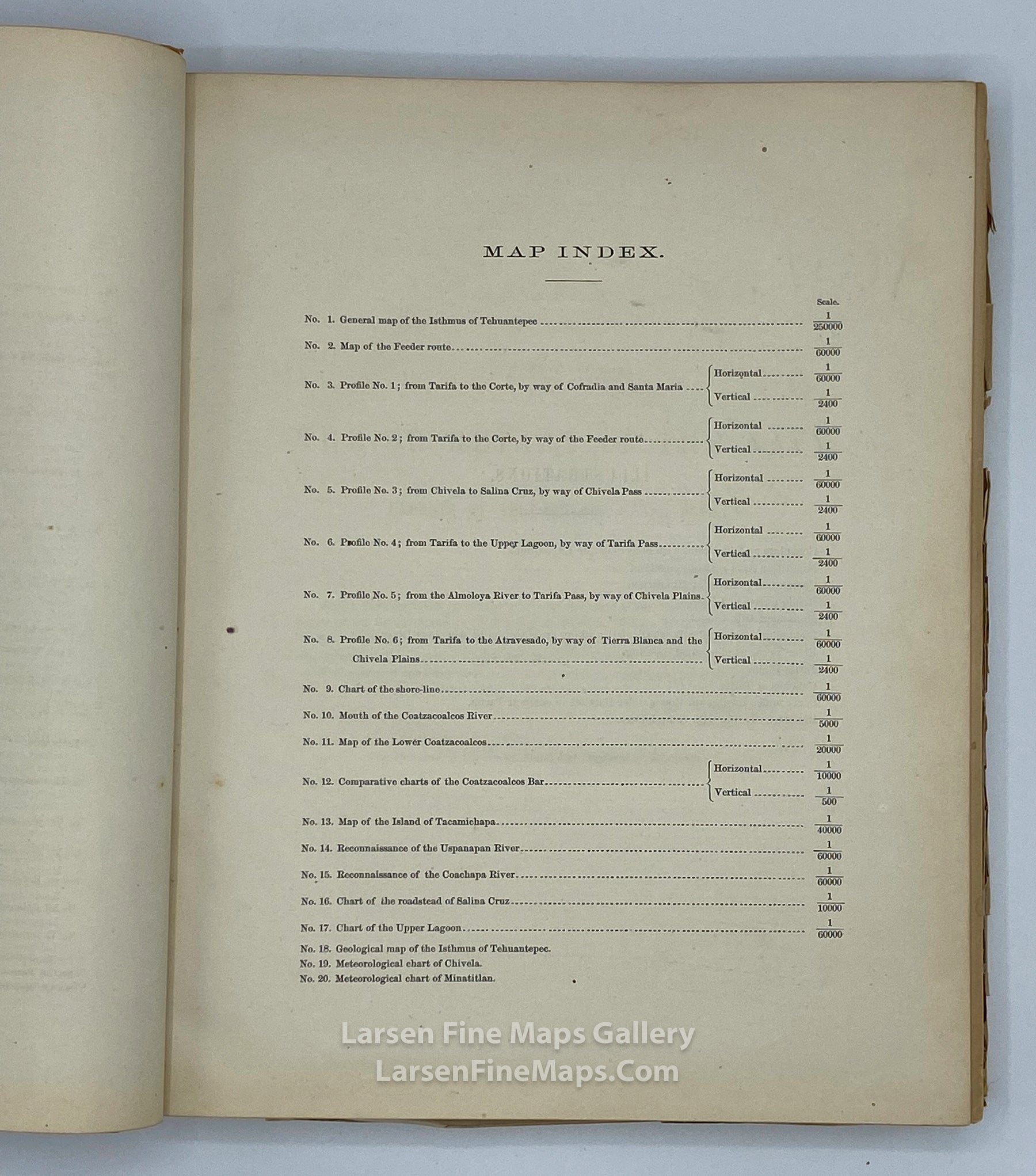 Reports of Explorations and Surveys, to ascertain The Practicability of a Ship-Canal between The Atlantic and Pacific Oceans, by the way of The Isthmus of Tehuantepec, Robert W. Shufeldt, Captain United States Navy, example-6