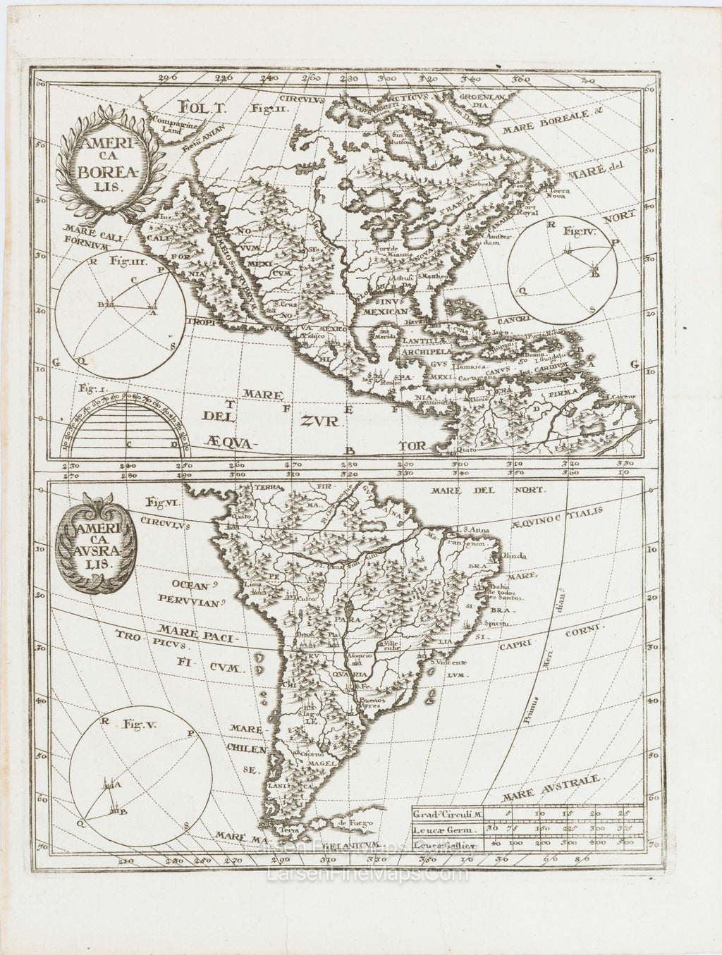 America Borealis, America Ausralis