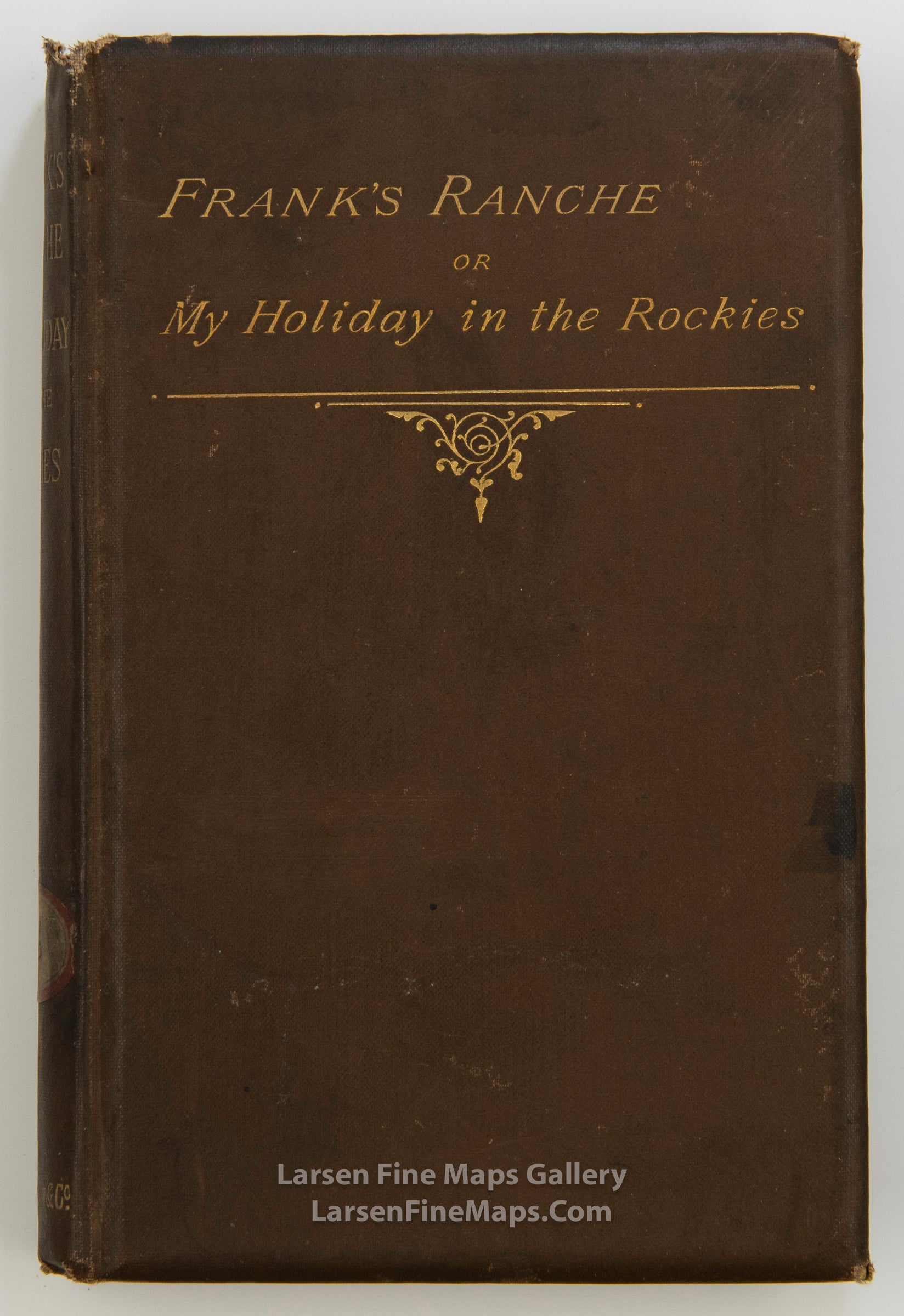 Frank's Ranche or My Holiday in the Rockies, Sampson Low, Edward Marston, Searle, & Rivington, London, example-5