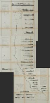 Reconnaissance of the Western Coast of The United States, 3-Sheet Set Complete