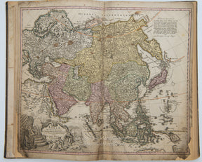 Asiae - Asia - Homann Atlas