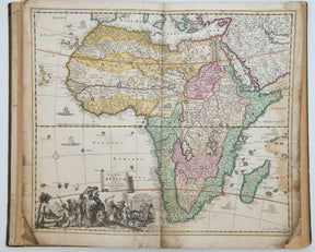 Africae - Africa - Sandrart Homann Atlas