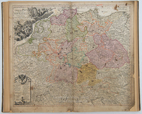 Imperium Ronamo Germanicum - Germany - Homann Atlas