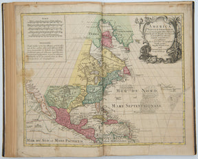 America Septentrionalis - North America - Lotter Atlas