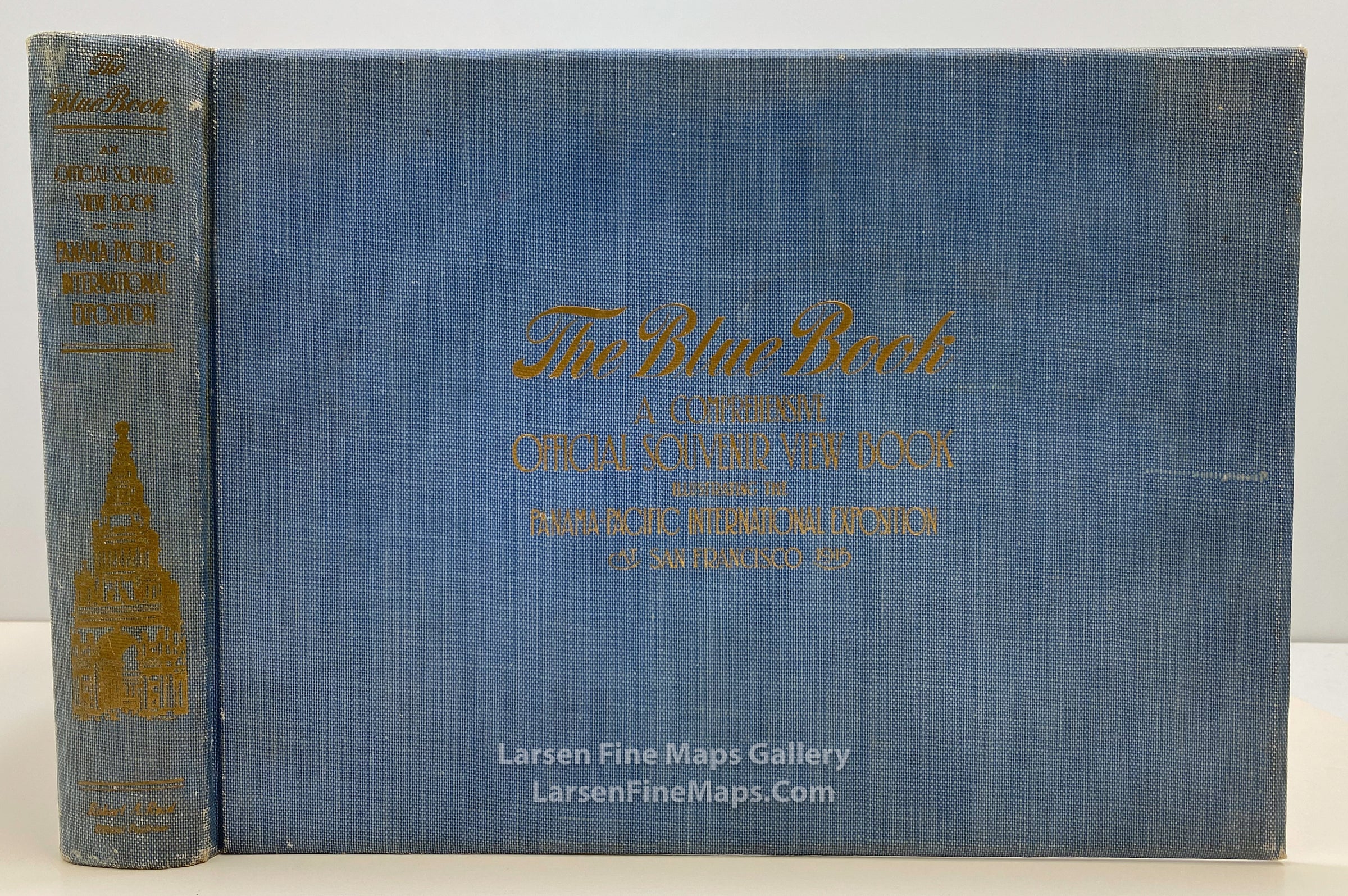The Blue Book, A Comprehensive Official Souvenir View Book of The Panama - Pacific International Exposition, Robert A. Reid, San Francisco, example-3
