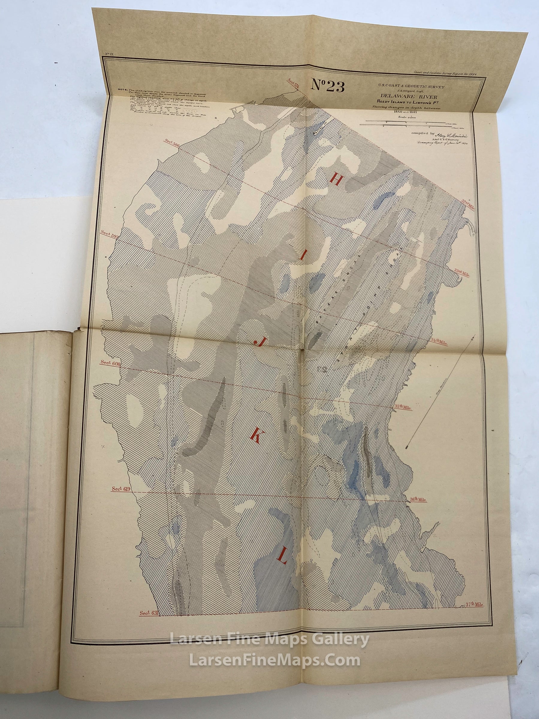 Report of The Superintendent of the U.S. Coast and Geodetic Survey showing The Progress of The Work during the Fiscal Year Ending With June, 1884 U.S. Coast Survey, example-3