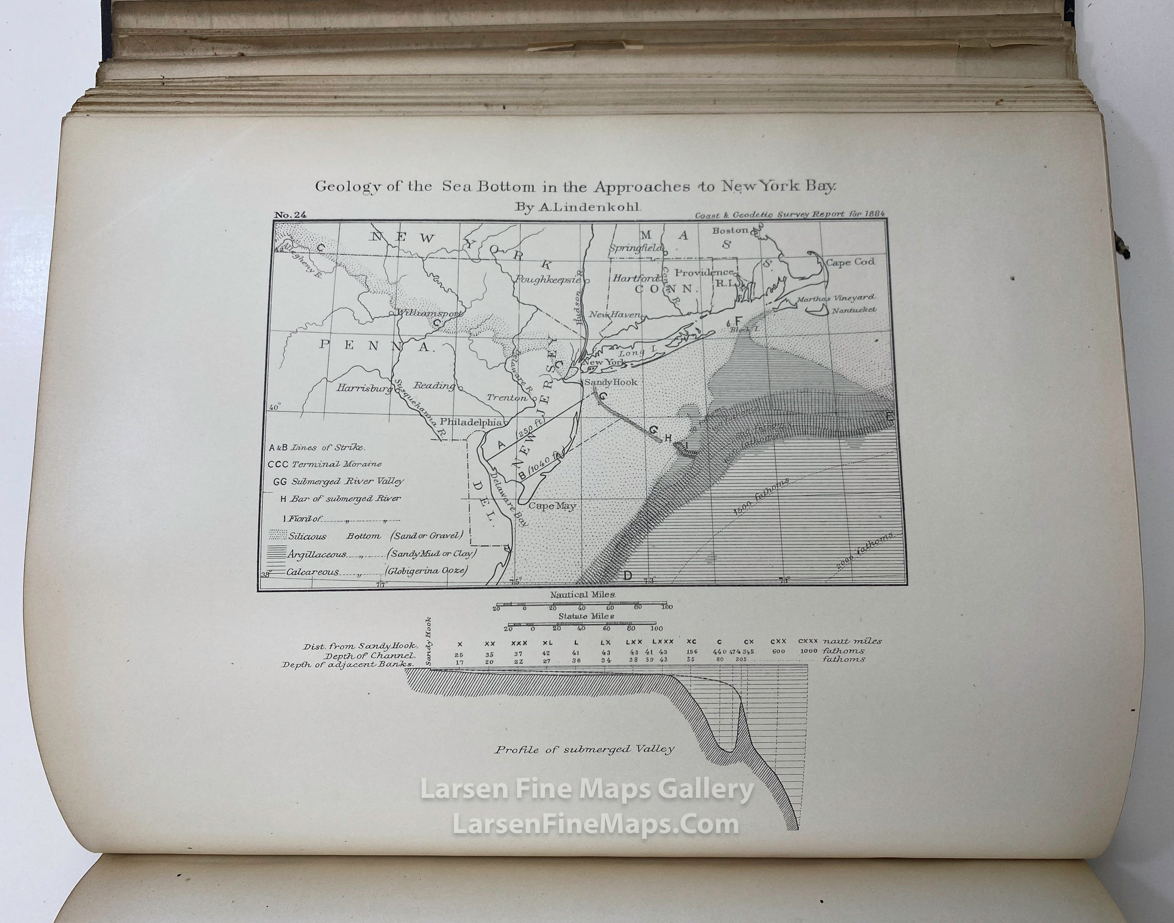 Report of The Superintendent of the U.S. Coast and Geodetic Survey showing The Progress of The Work during the Fiscal Year Ending With June, 1884 U.S. Coast Survey, example-5