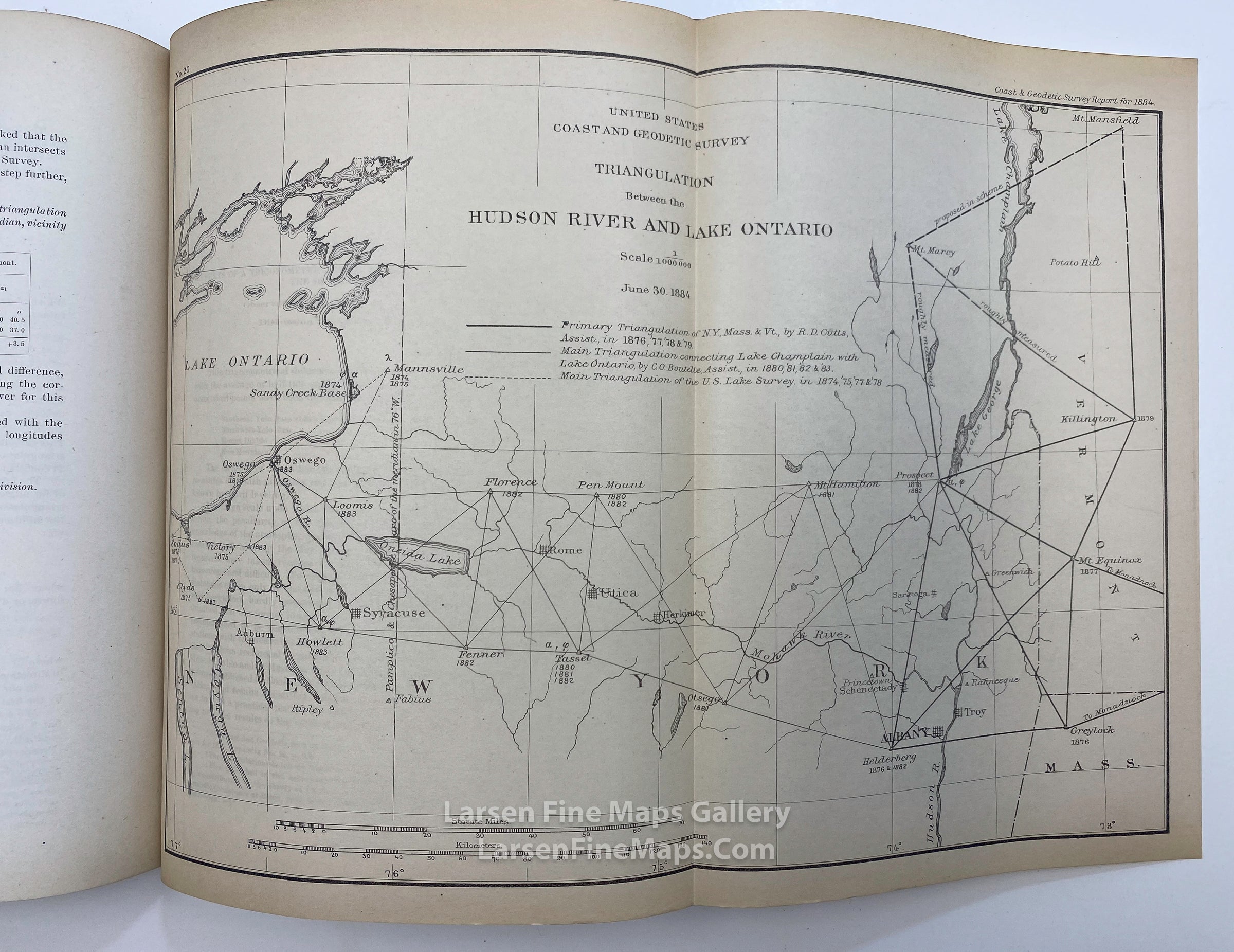 Report of The Superintendent of the U.S. Coast and Geodetic Survey showing The Progress of The Work during the Fiscal Year Ending With June, 1884 U.S. Coast Survey, example-6