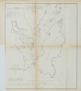 U.S. Coast Survey A.D. Bache Supdt. Preliminary Chart of Eastport Harbor Maine