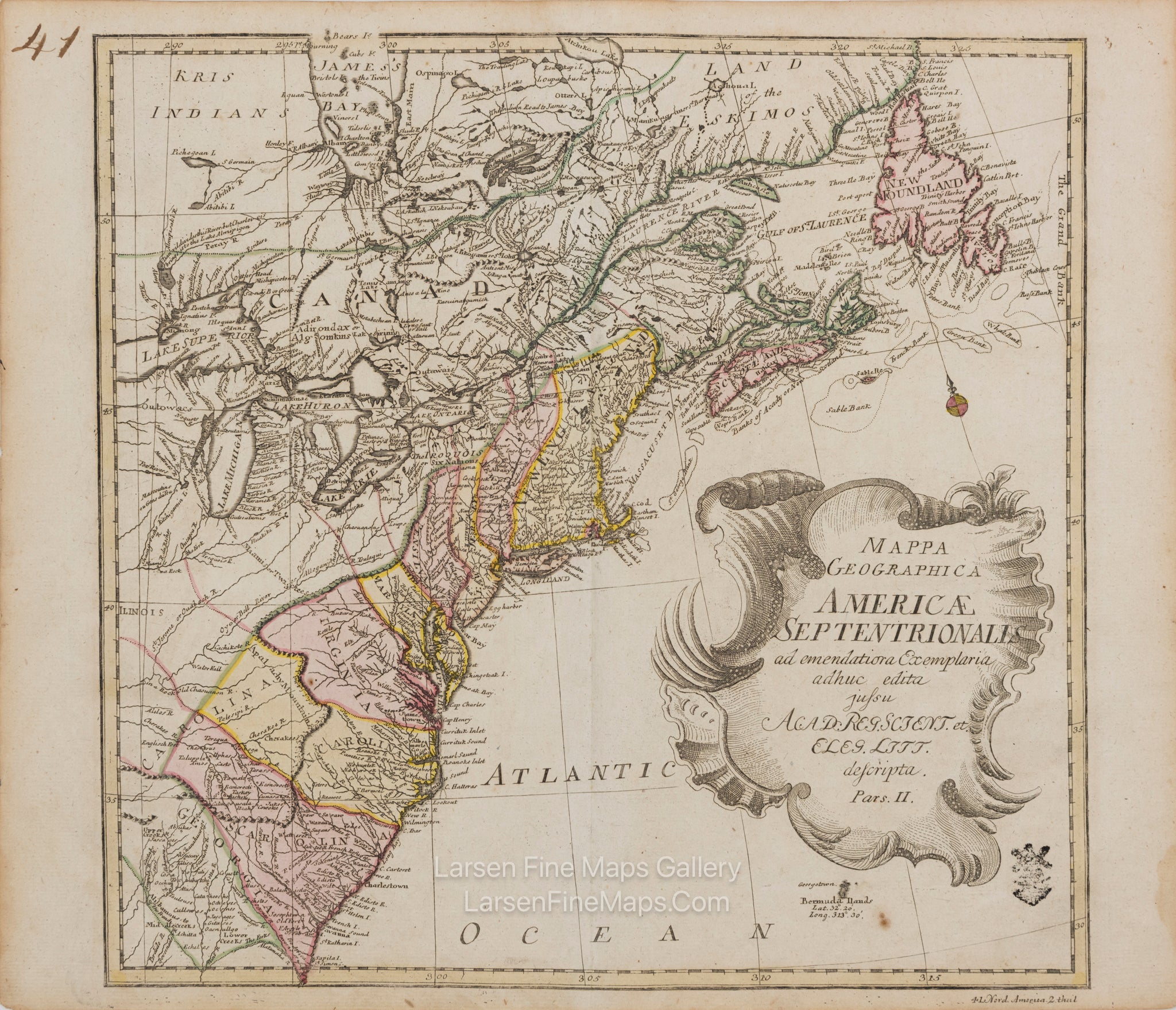 Americae Septentrionalis (Pars I, II, III, IV)