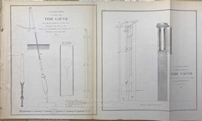 Various United States Coast Survey Oceanographic Equipment Diagrams. Publication dates vary from 1853 to 1860. U.S. Coast Survey, example-5