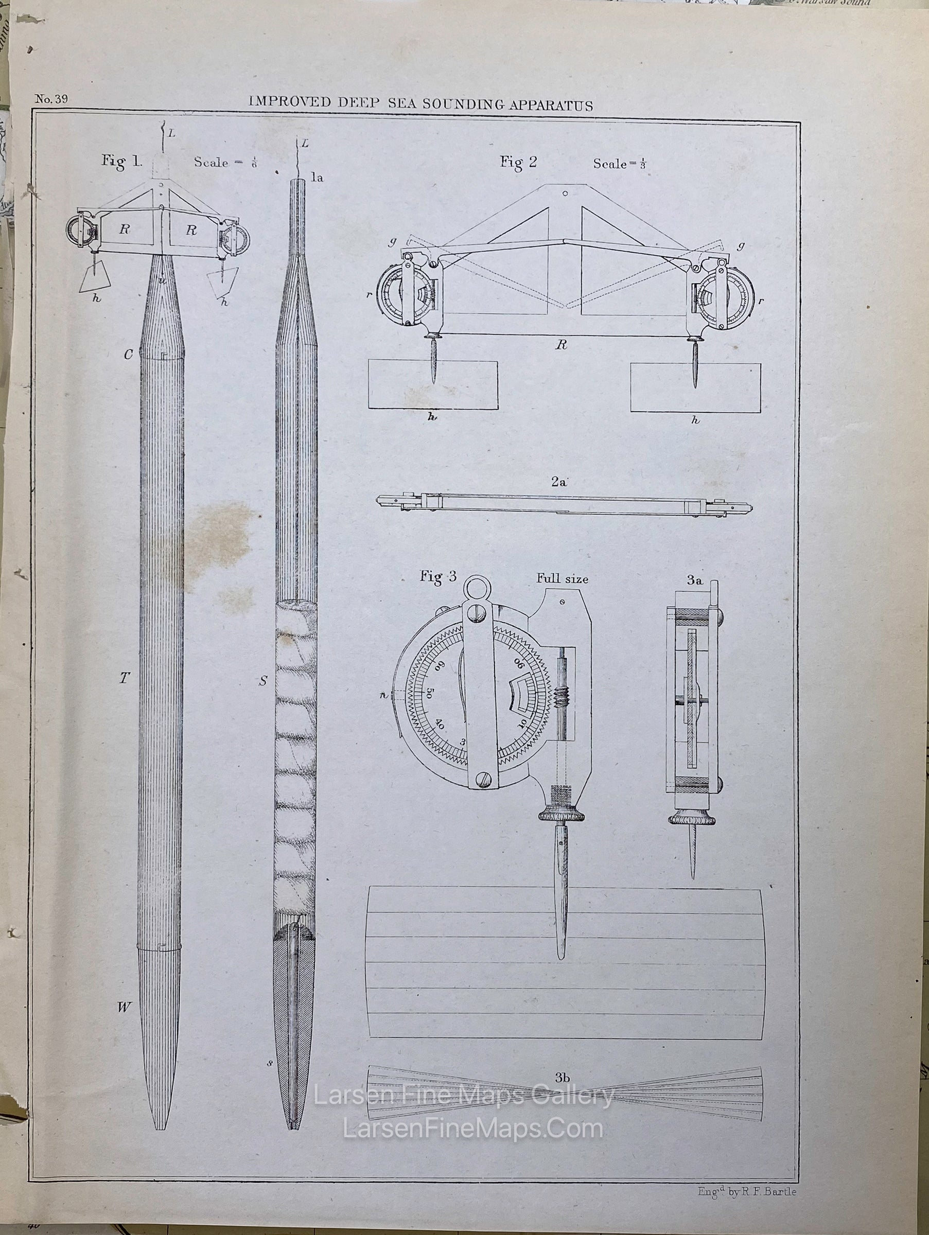 Various United States Coast Survey Oceanographic Equipment Diagrams. Publication dates vary from 1853 to 1860. U.S. Coast Survey, example-6