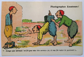 Chagny Vintage Satirical Postcards, Carte Postale Que le bonheur soit avec vous, G. et Cie. Editeurs, 28, Rue Horace - Vernet, Alger Example-6