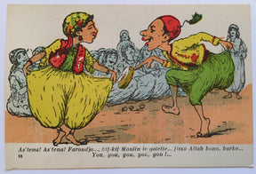 Chagny Vintage Satirical Postcards, Carte Postale Que le bonheur soit avec vous, G. et Cie. Editeurs, 28, Rue Horace - Vernet, Alger Example-7