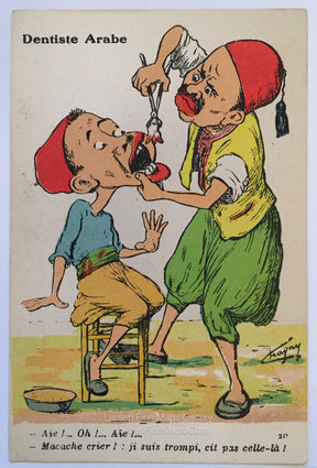 Chagny Vintage Satirical Postcards, Carte Postale Que le bonheur soit avec vous, G. et Cie. Editeurs, 28, Rue Horace - Vernet, Alger Example-14