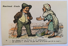 Chagny Vintage Satirical Postcards, Carte Postale Que le bonheur soit avec vous, G. et Cie. Editeurs, 28, Rue Horace - Vernet, Alger Example-15