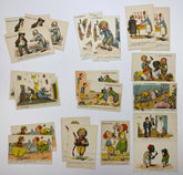 Chagny Vintage Satirical Postcards, Carte Postale Que le bonheur soit avec vous, G. et Cie. Editeurs, 28, Rue Horace - Vernet, Alger 