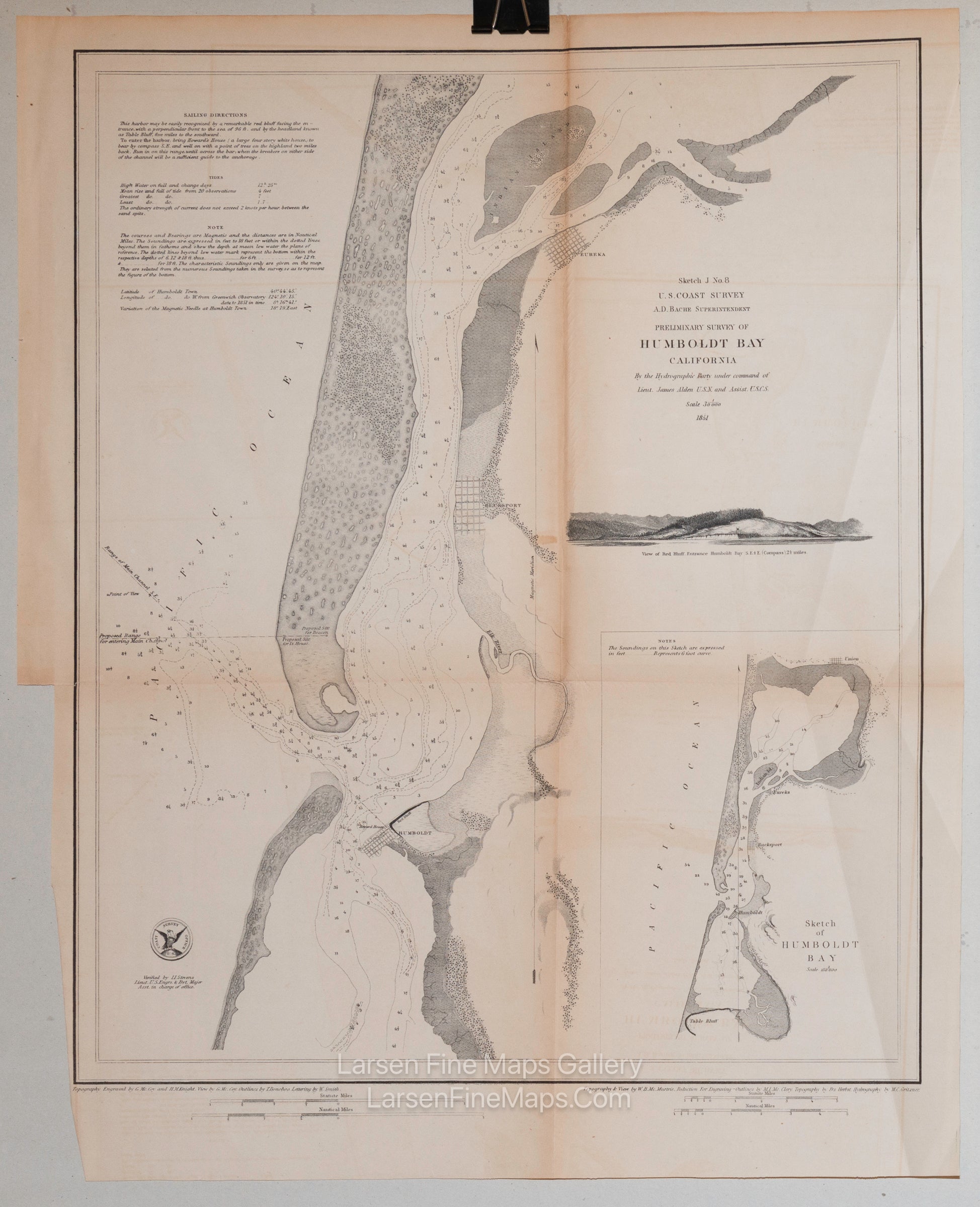 Preliminary Survey of Humboldt Bay California