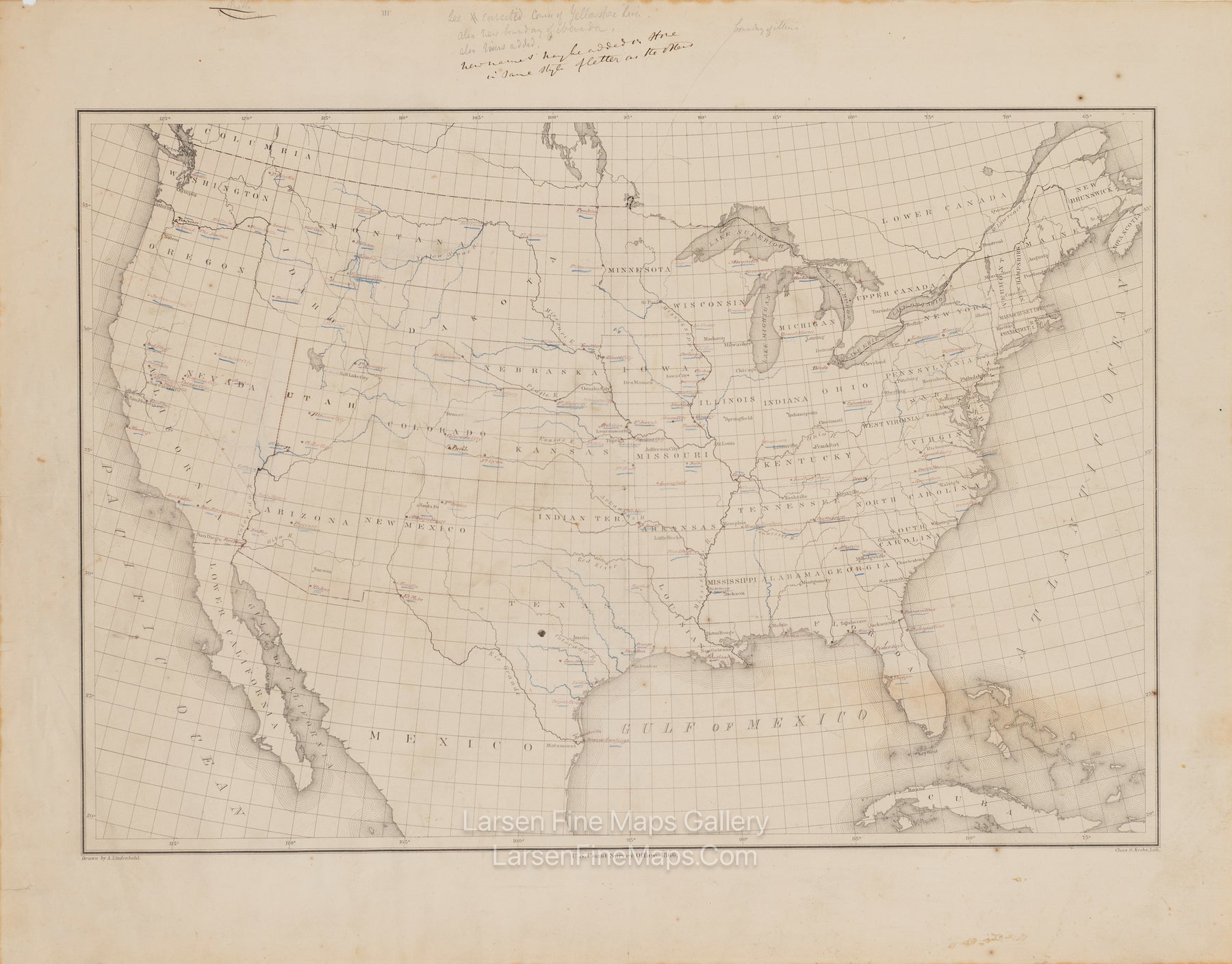 Base Map of United States