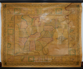 Mitchell's National Map of the American Republic or United States of North America