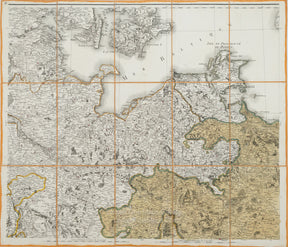 Carte Reduite De La Carte Generale D'Allemagne