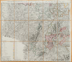 Carte Reduite De La Carte Generale D'Allemagne